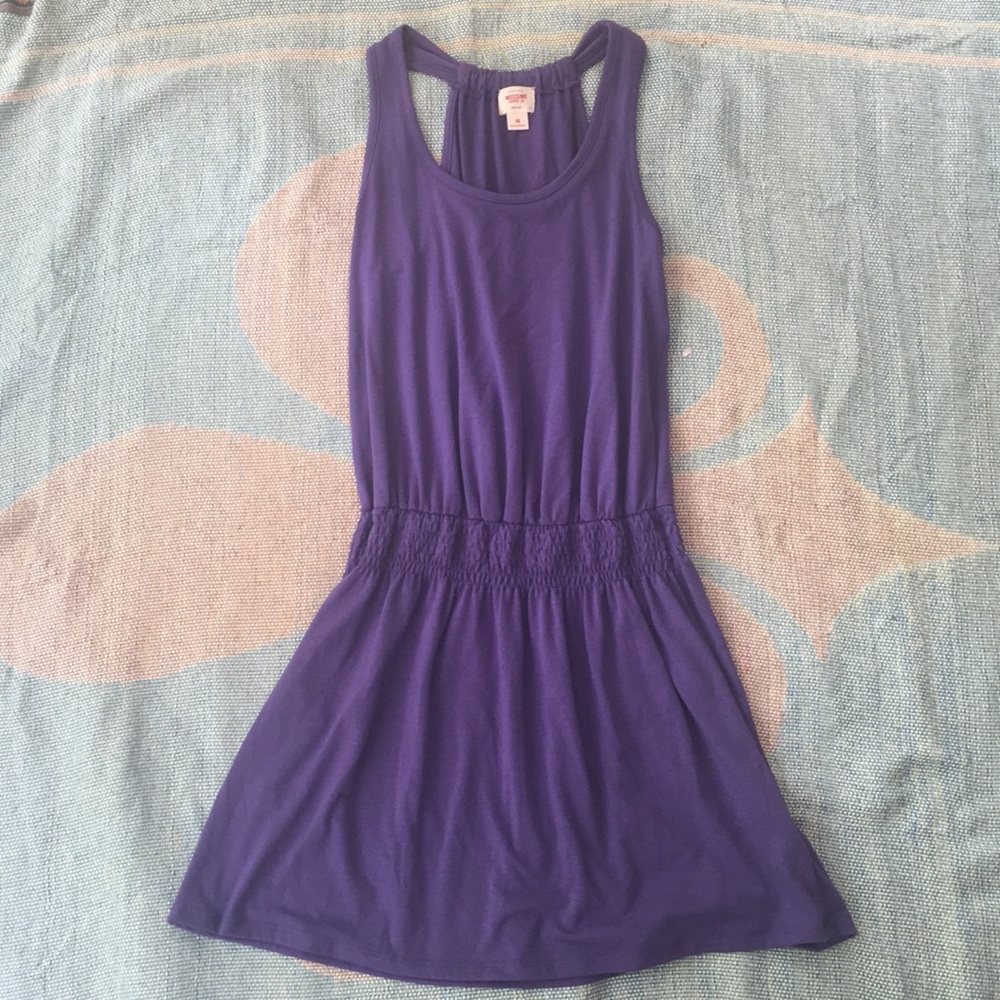 Mossimo purple drop-waist dress
